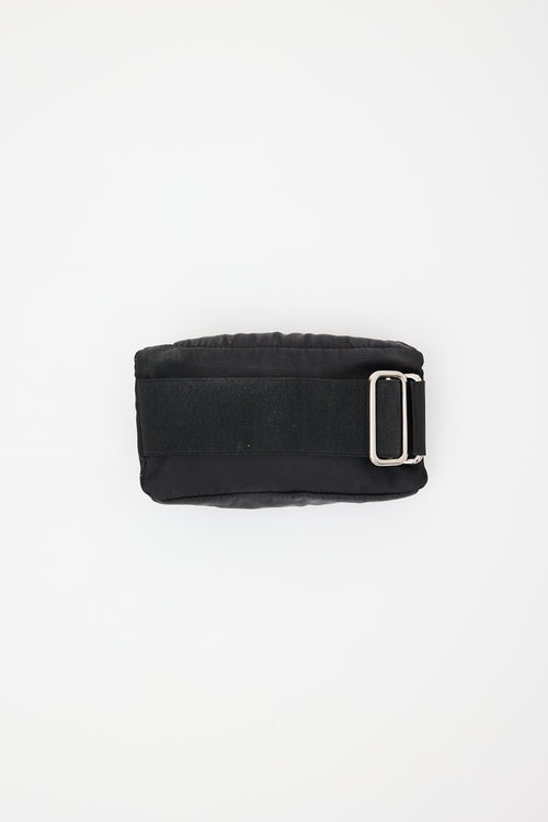 Prada Re-Nylon Logo Travel Zip Pouch