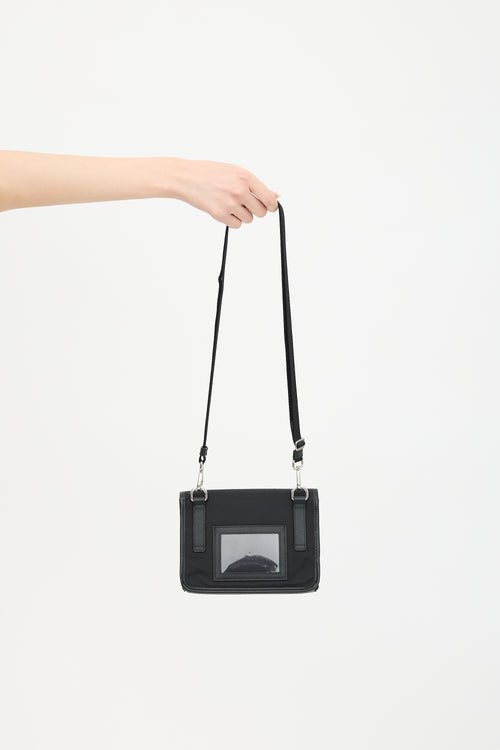 Prada Re-Nylon & Saffiano Leather Phone Case Bag