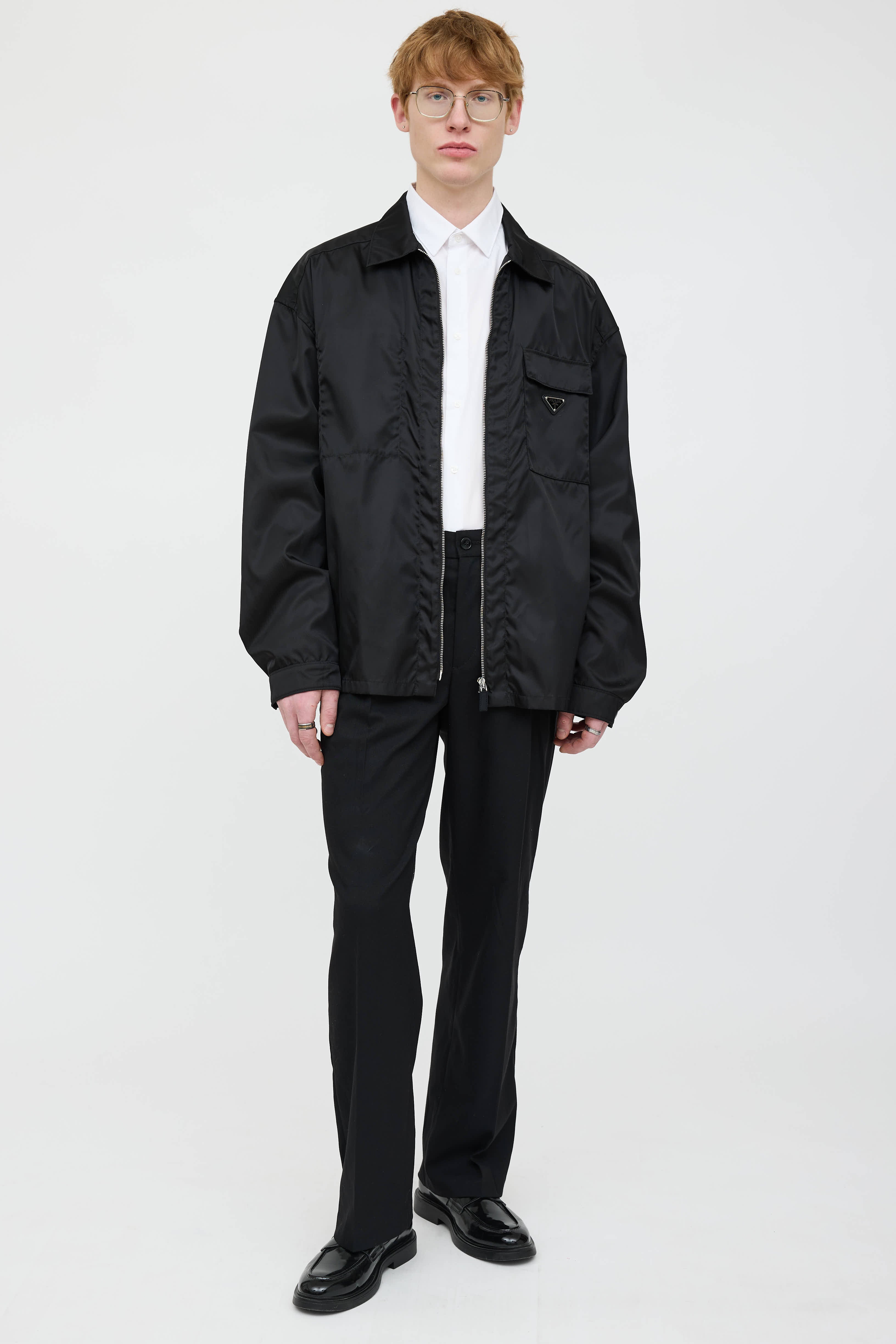 Re-Nylon Zipped Shirt
