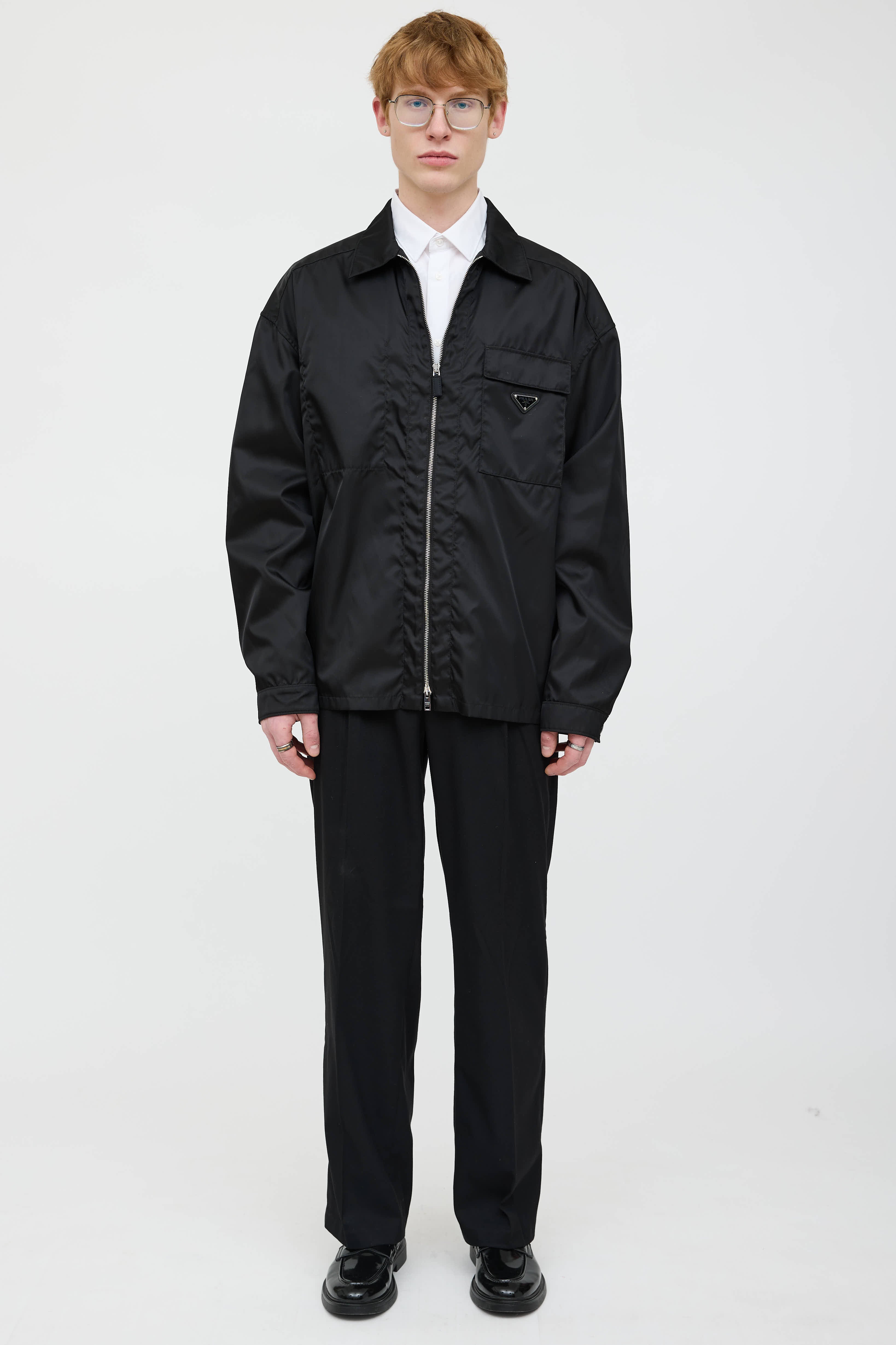 Re-Nylon Zipped Shirt