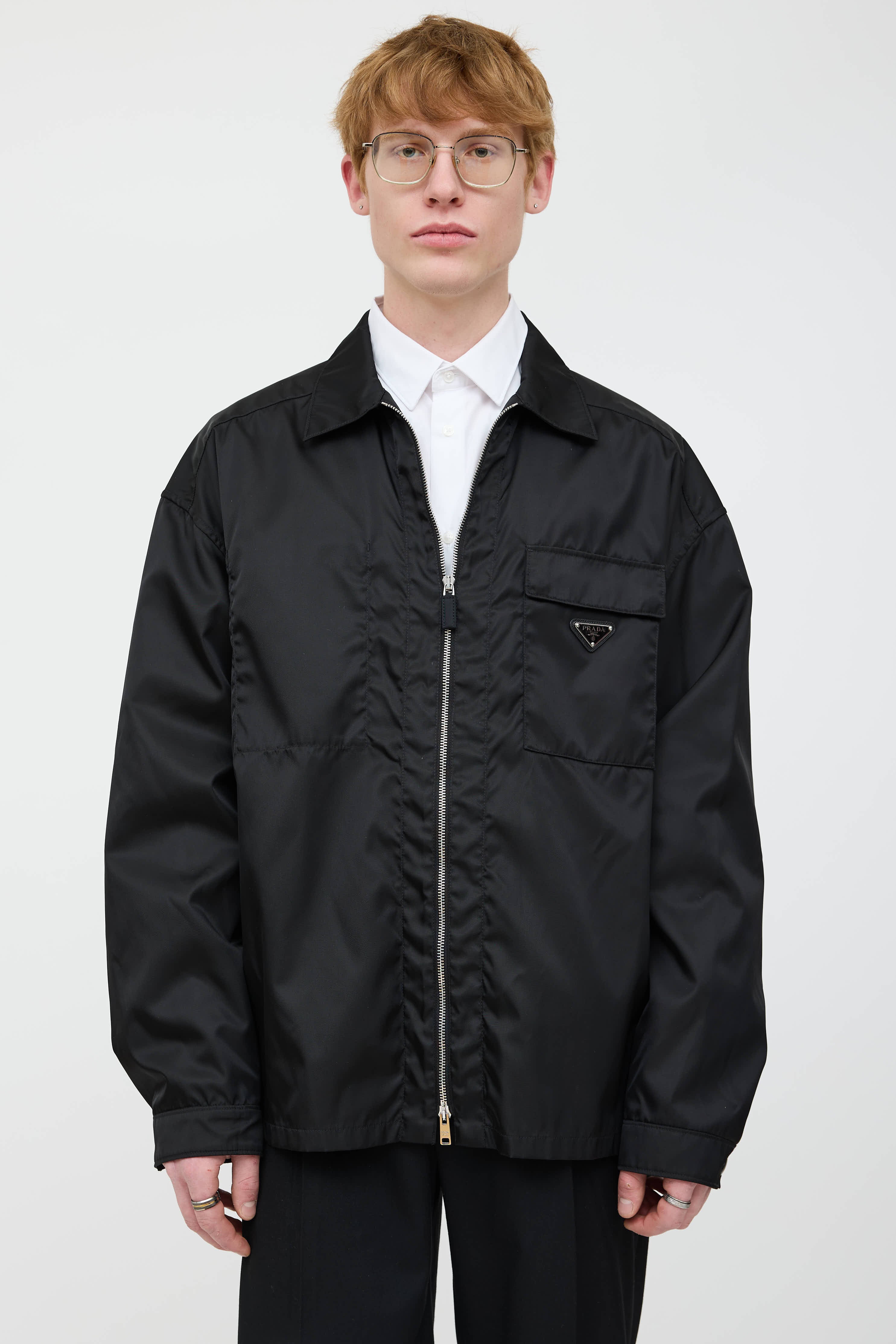 Re-Nylon Zipped Shirt