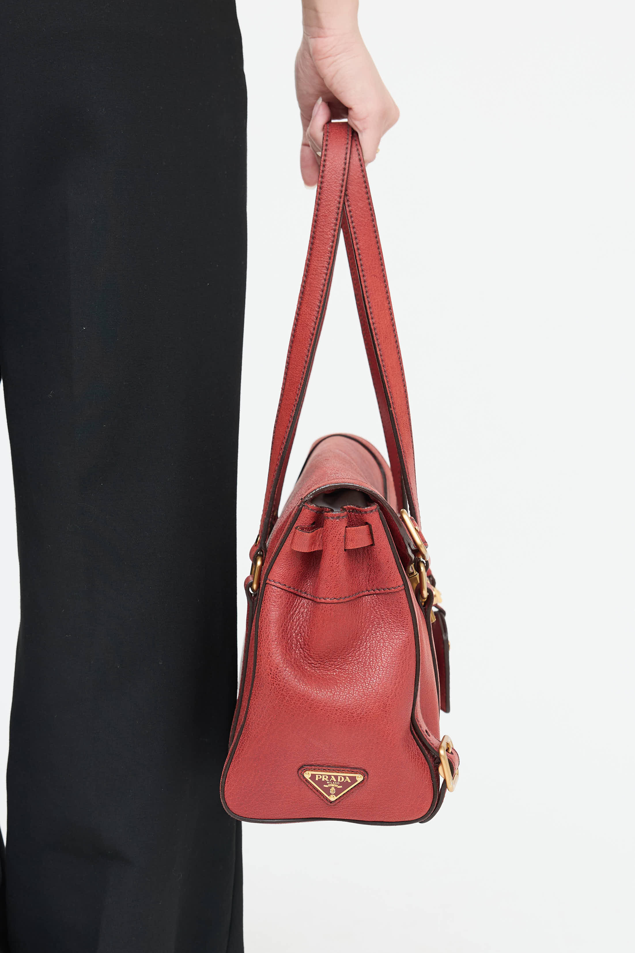 PradaLeather Satchel Bag