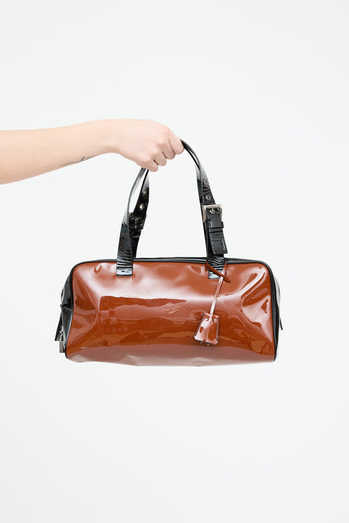 Prada Vinyl Shoulder Bag