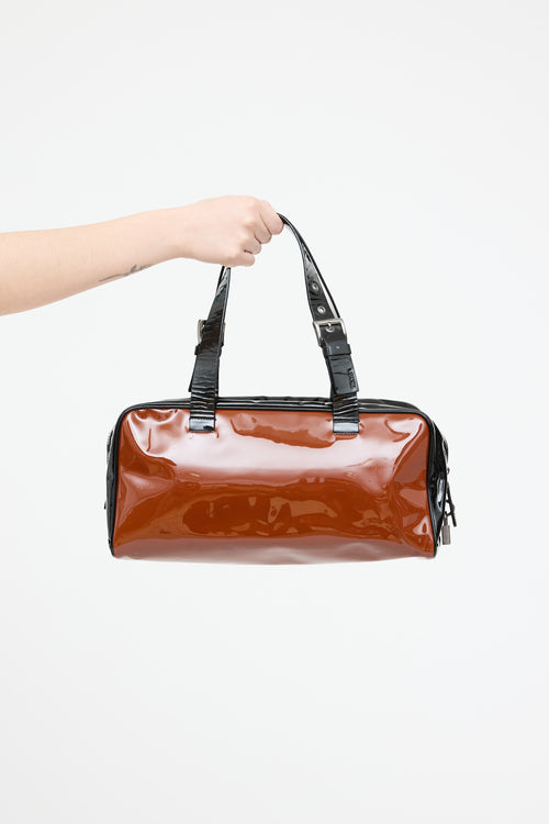Prada Vinyl Shoulder Bag