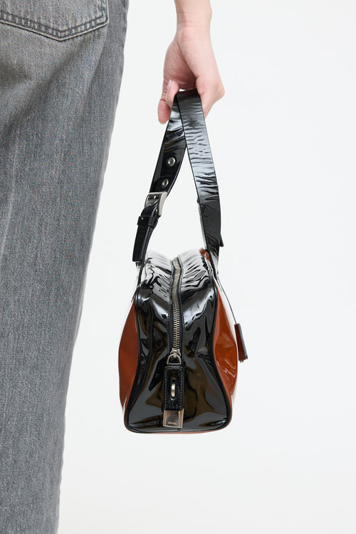 Prada Vinyl Shoulder Bag