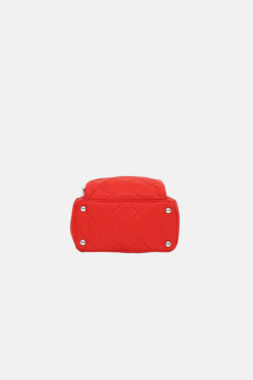 Prada Quilted Tessuto Backpack