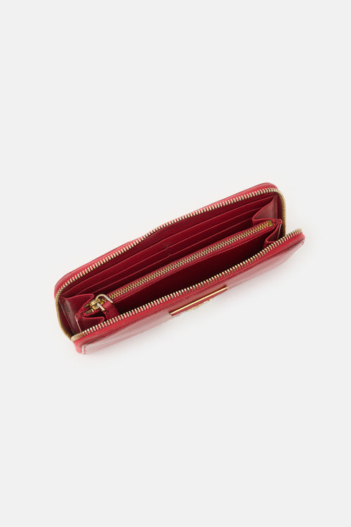 Prada Saffiano Leather Zip Wallet