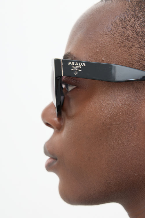 Prada SPR 170 Round Sunglasses