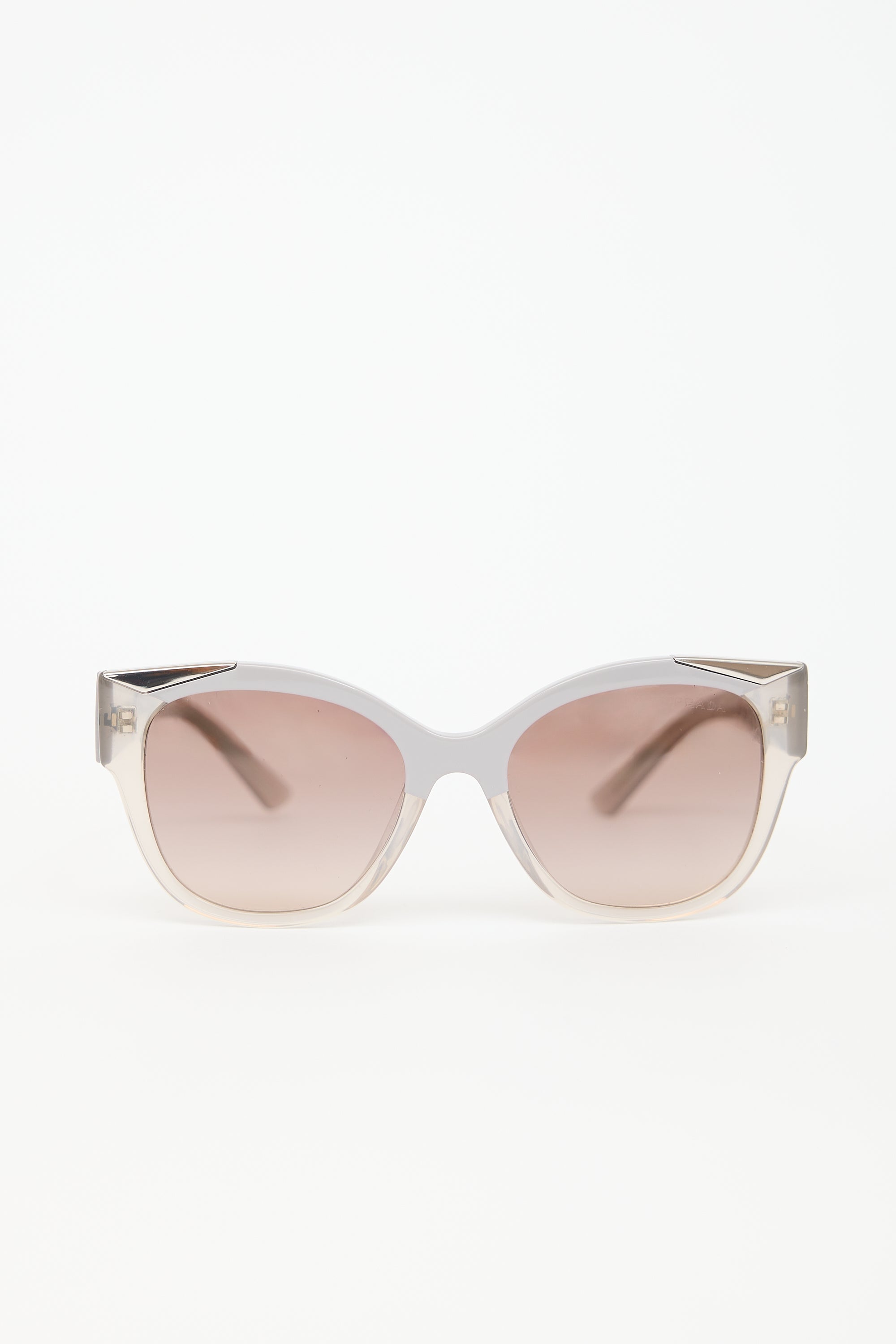 Prada SPR02W Round Sunglasses