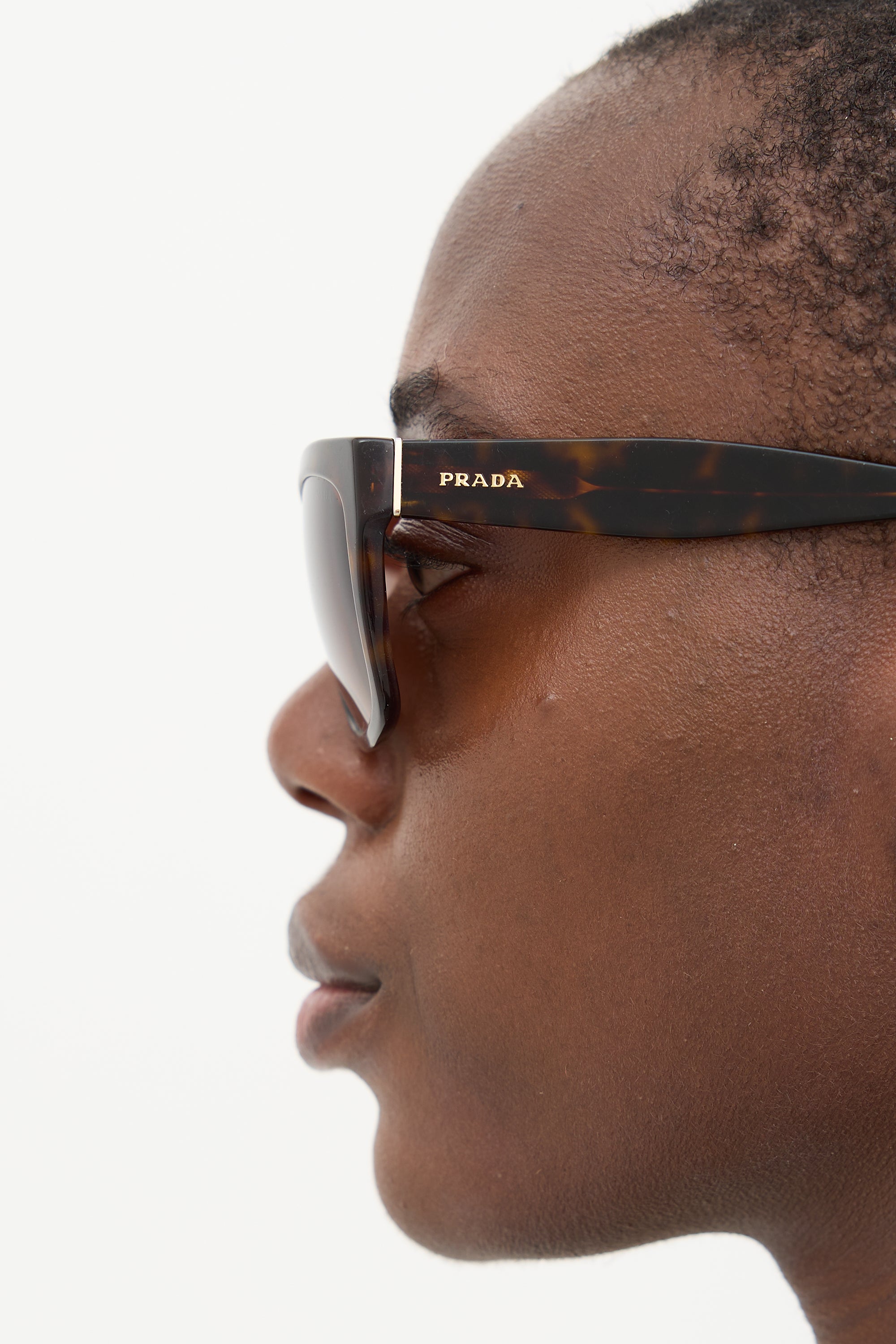 Prada SPR07P Square Sunglasses