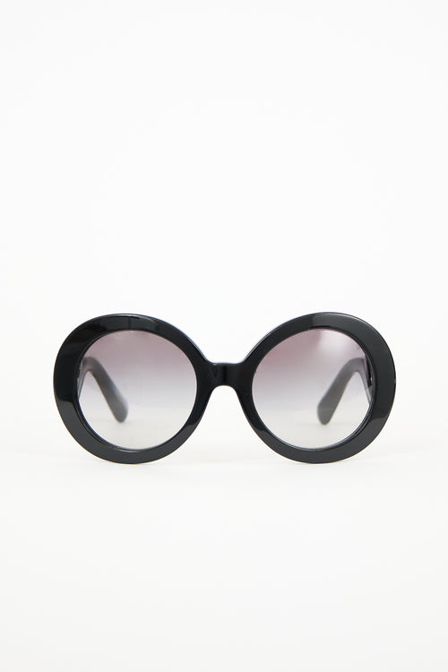 Prada SPR27N Baroque Round Sunglasses
