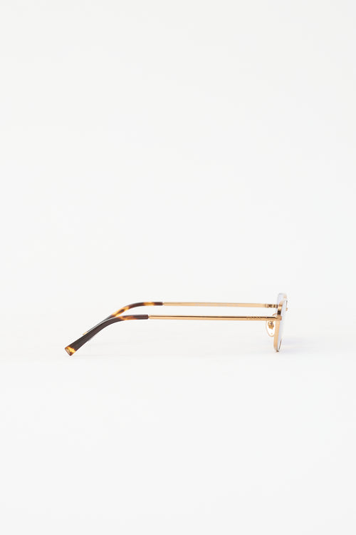 Prada SPRA60 Rectangle Sunglasses