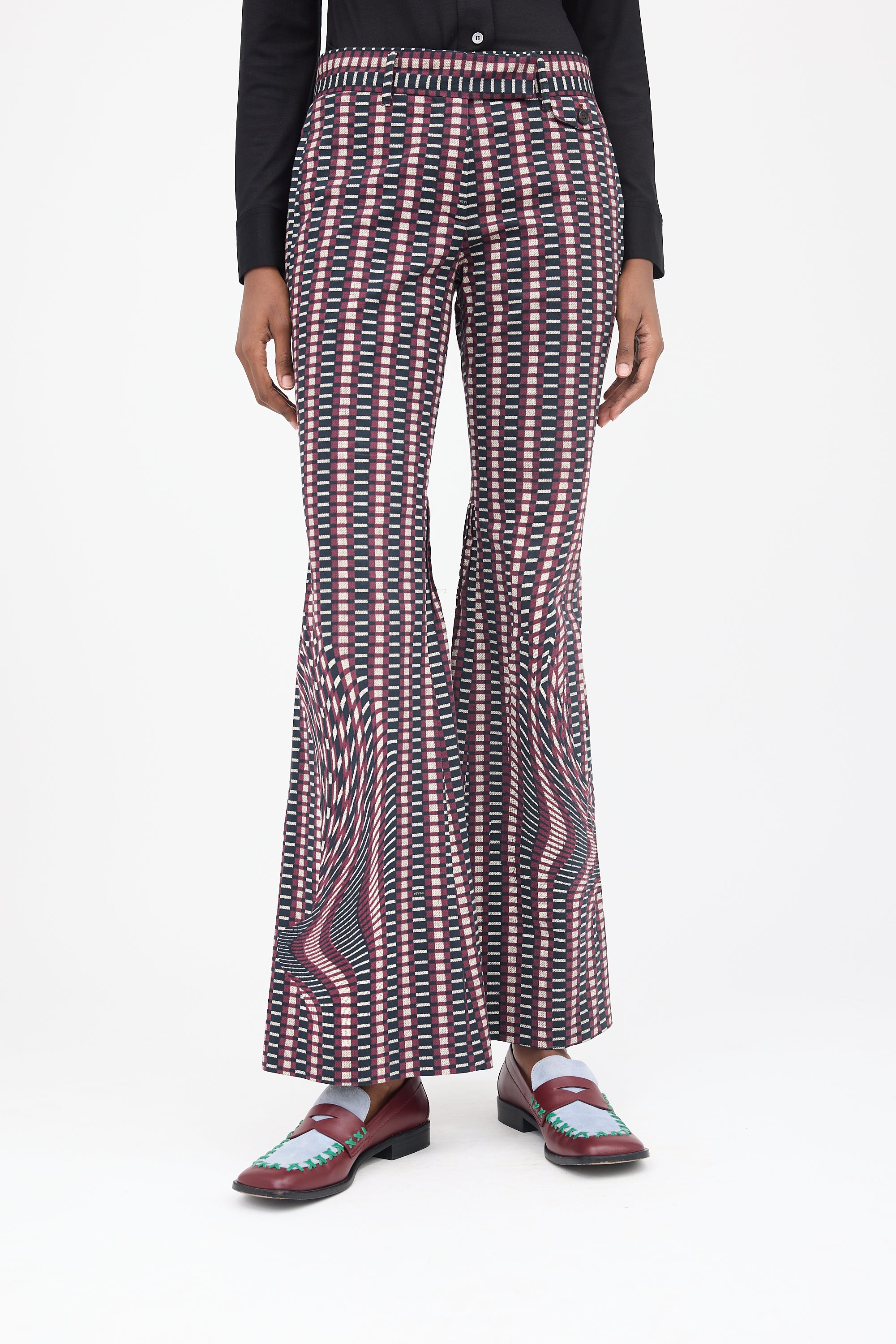 Prada SS 2008 Flared Trouser
