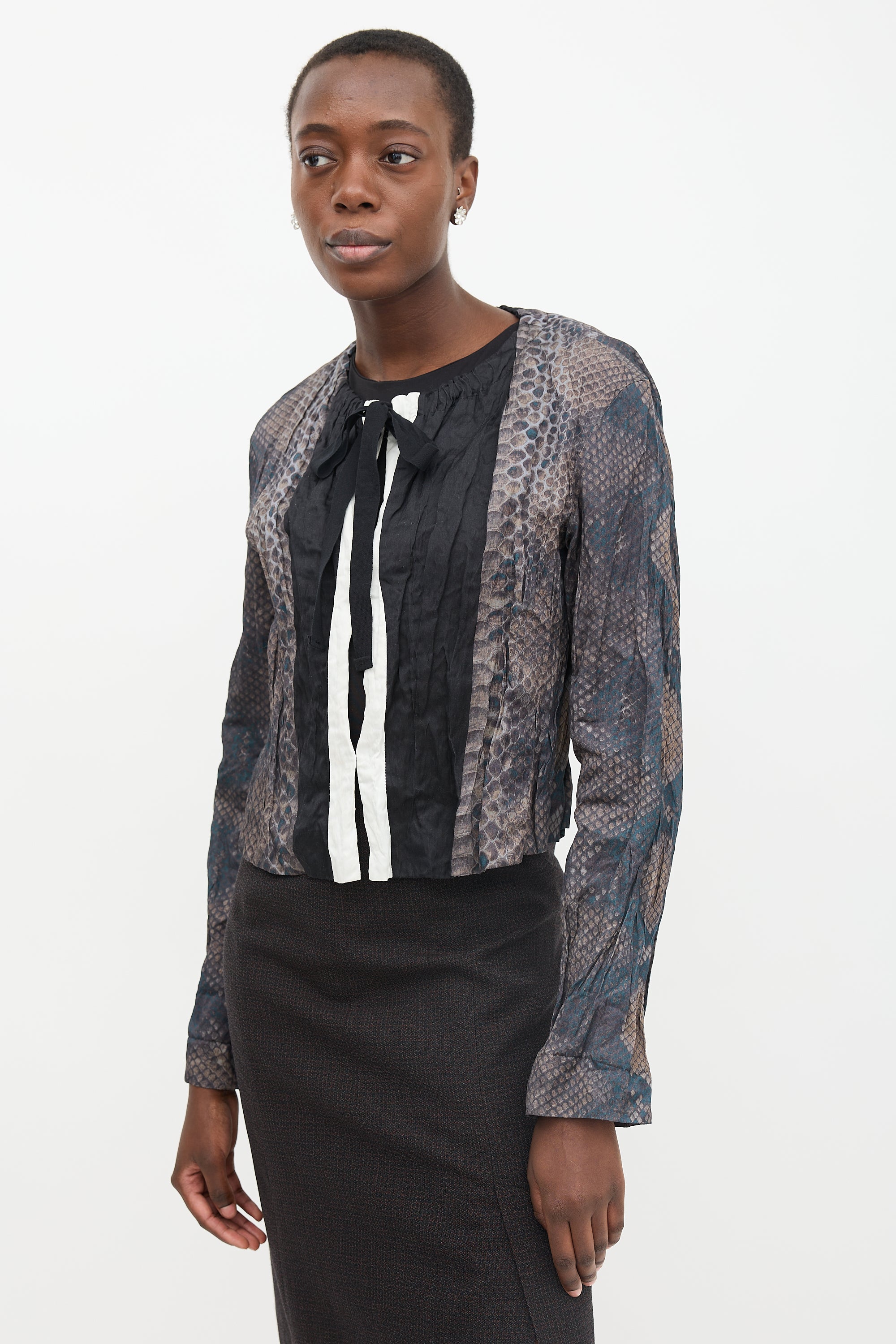 Prada SS 2009 Printed Jacket