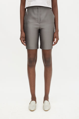 Prada SS 2010 Satin Bermuda Shorts