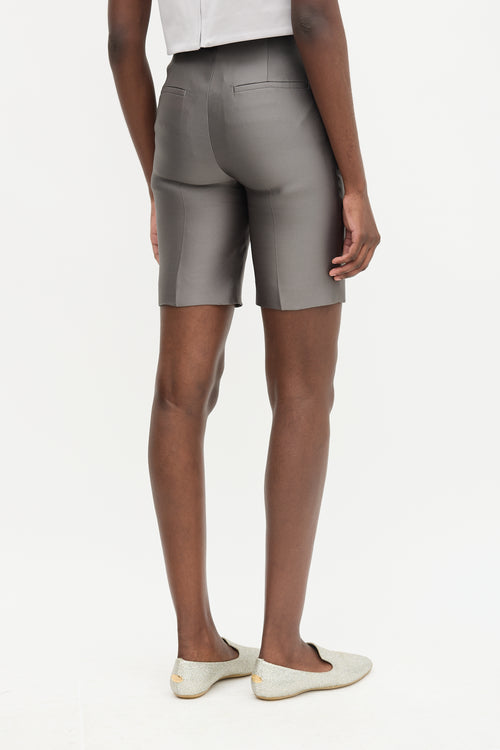 Prada SS 2010 Satin Bermuda Shorts