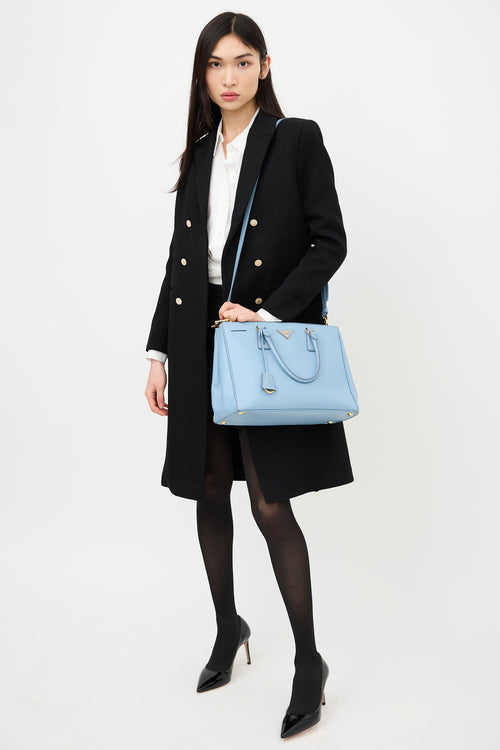 Prada Saffiano Leather Galleria Bag