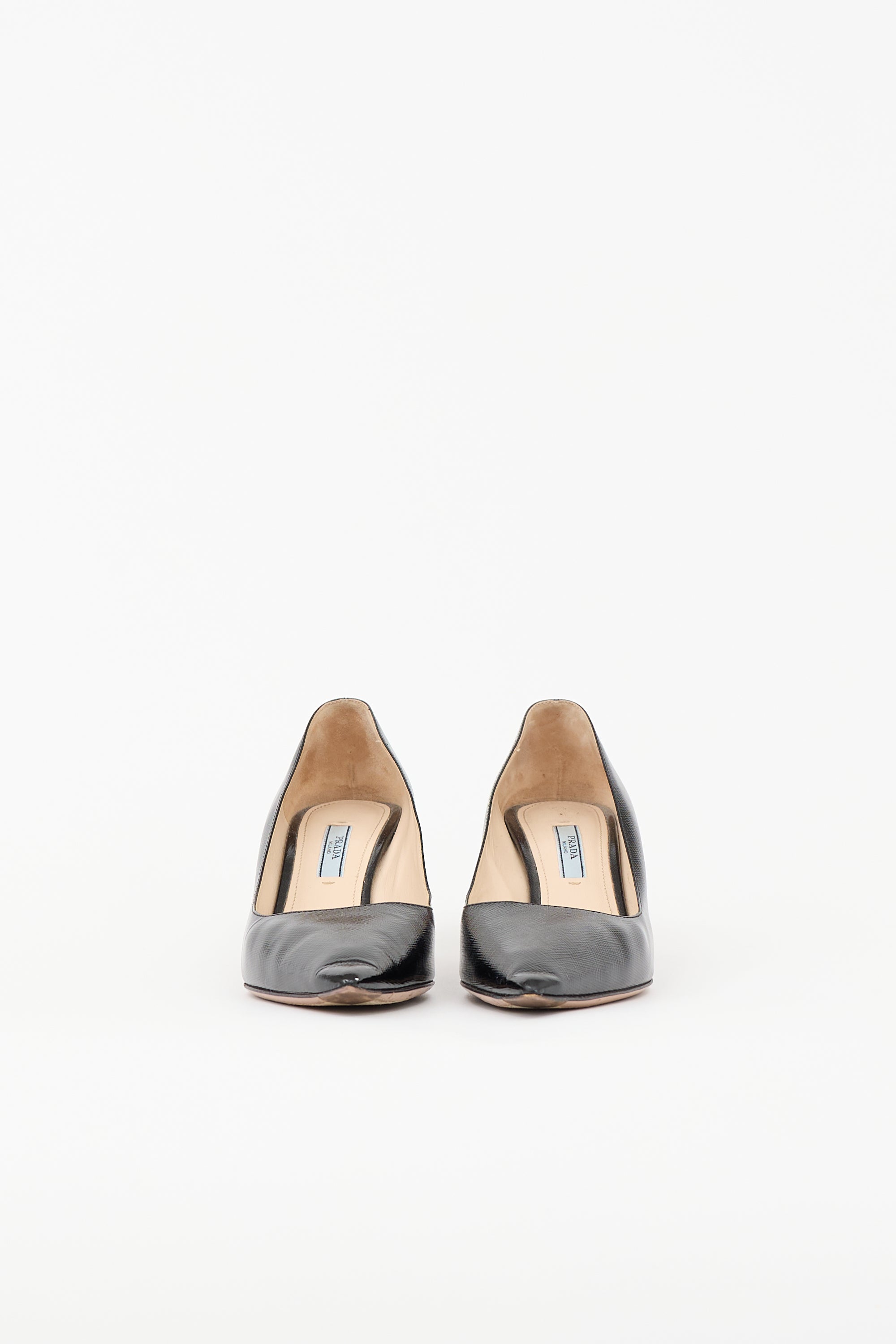 Prada Saffiano Leather Pump