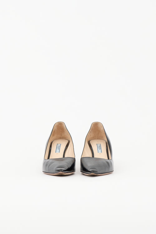 Prada Saffiano Leather Pump