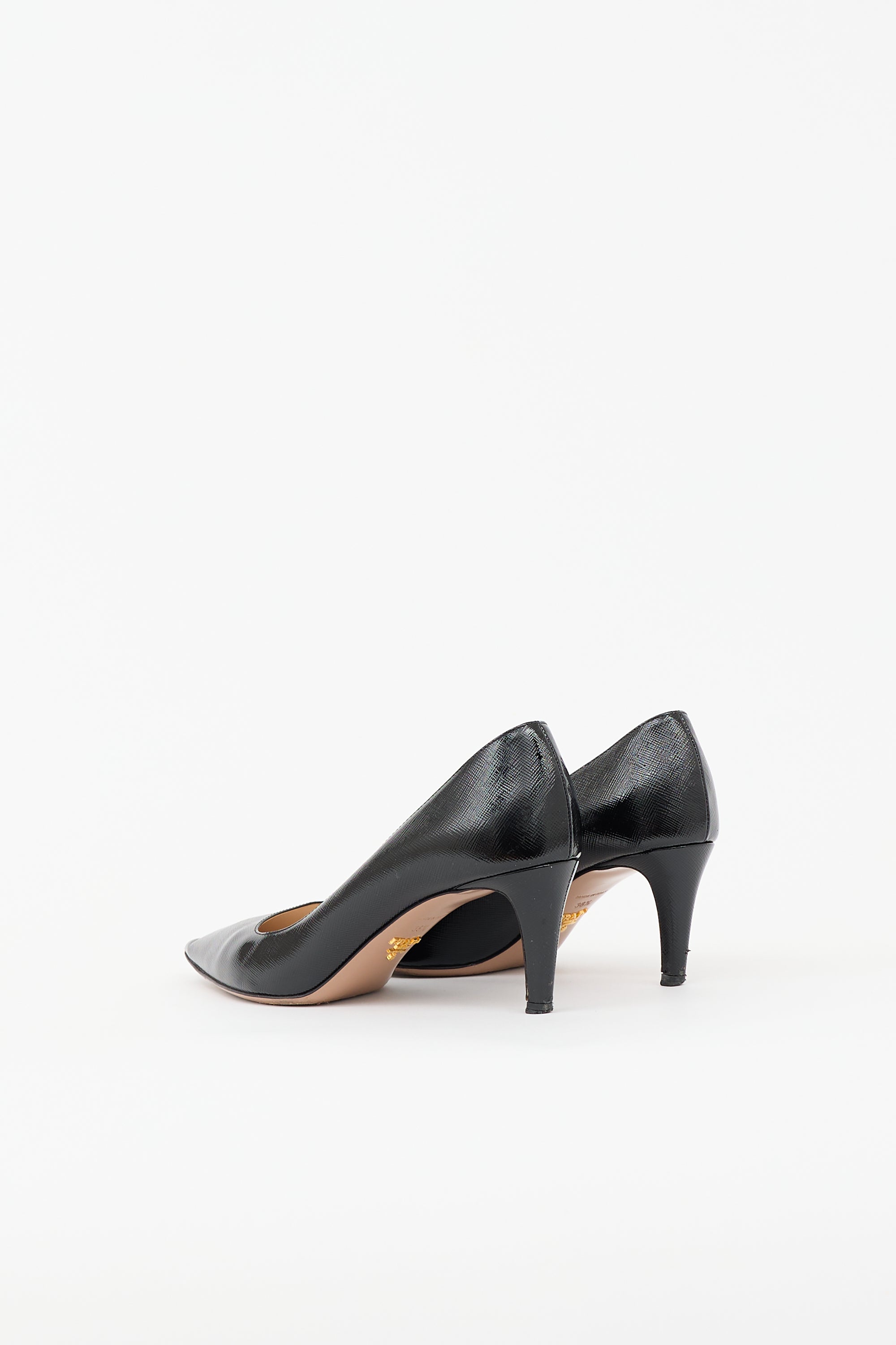 Prada Saffiano Leather Pump