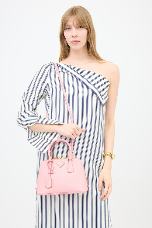 Prada Saffiano Leather Small Promenade Bag