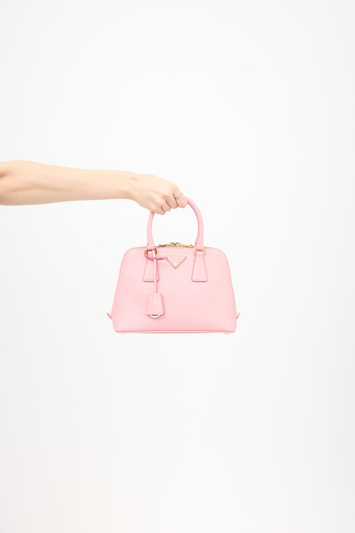 Prada Saffiano Leather Small Promenade Bag