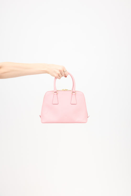 Prada Saffiano Leather Small Promenade Bag