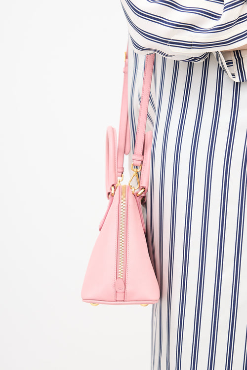 Prada Saffiano Leather Small Promenade Bag