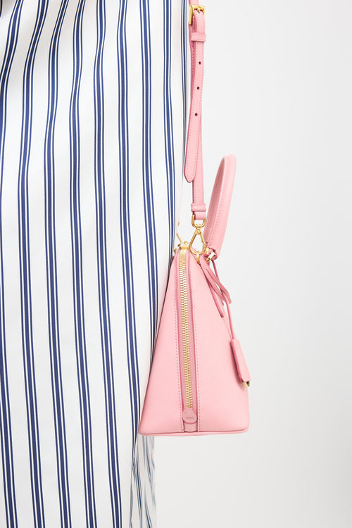 Prada Saffiano Leather Small Promenade Bag