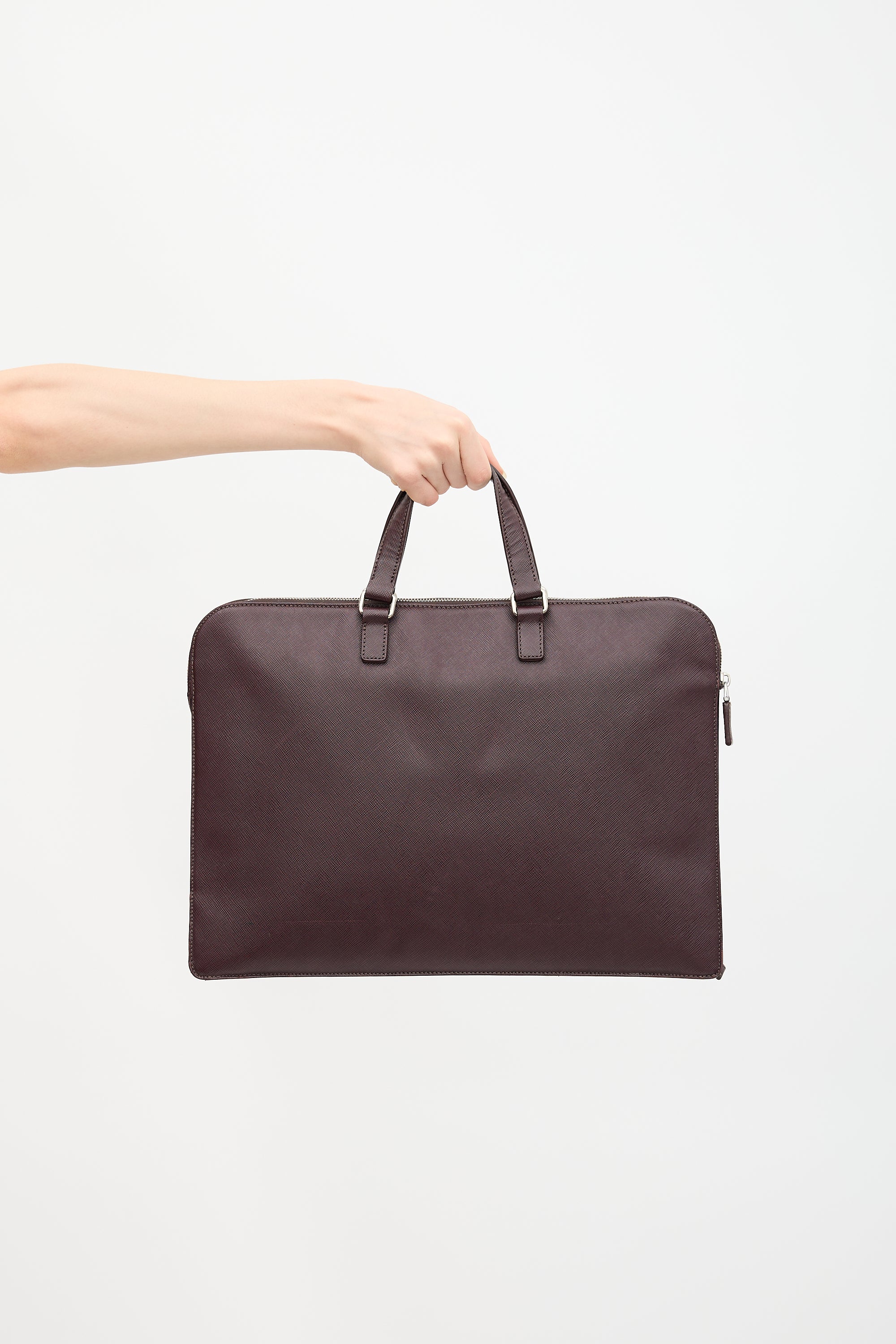 Prada Saffiano Leather Briefcase