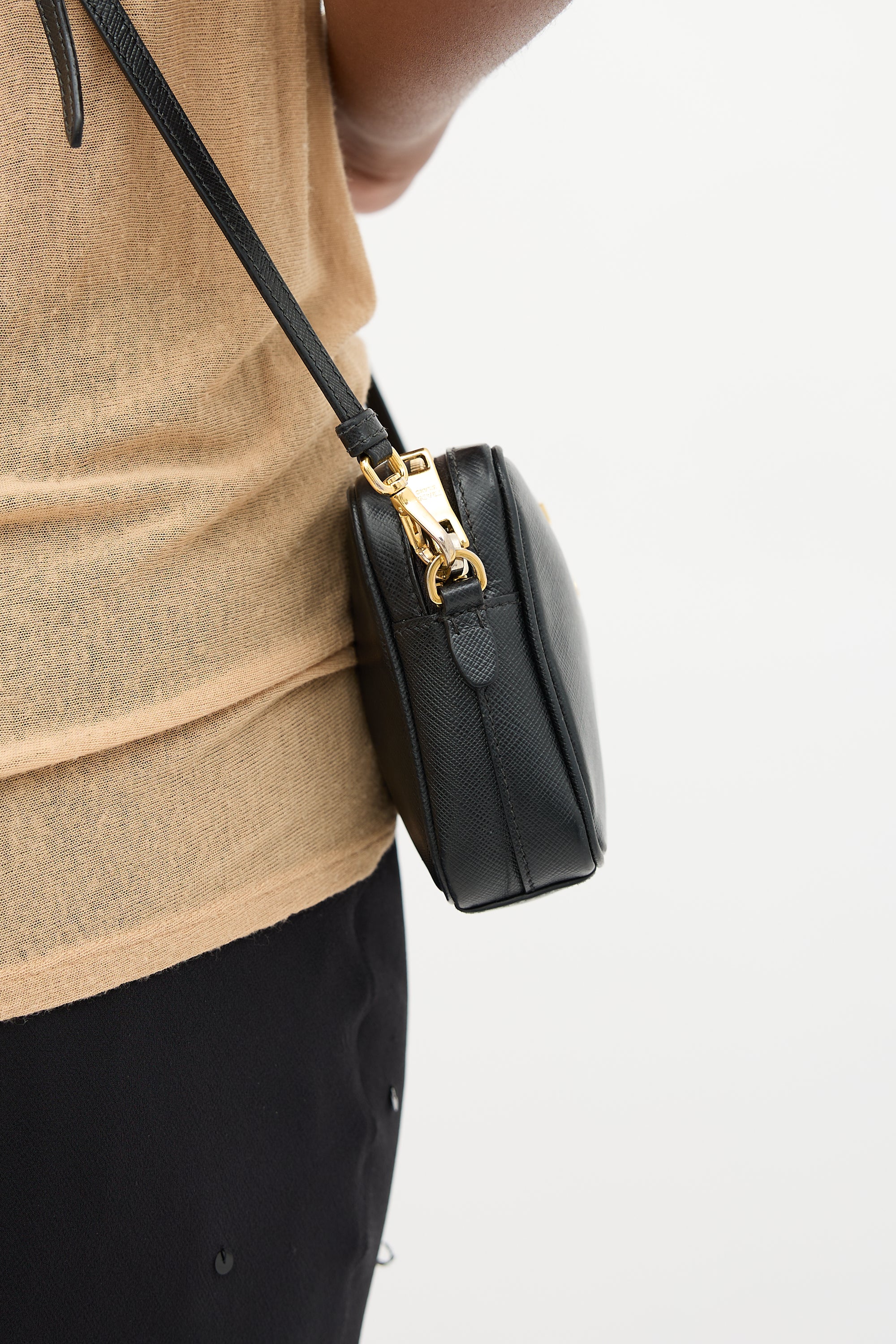 Prada Saffiano Leather Camera Bag
