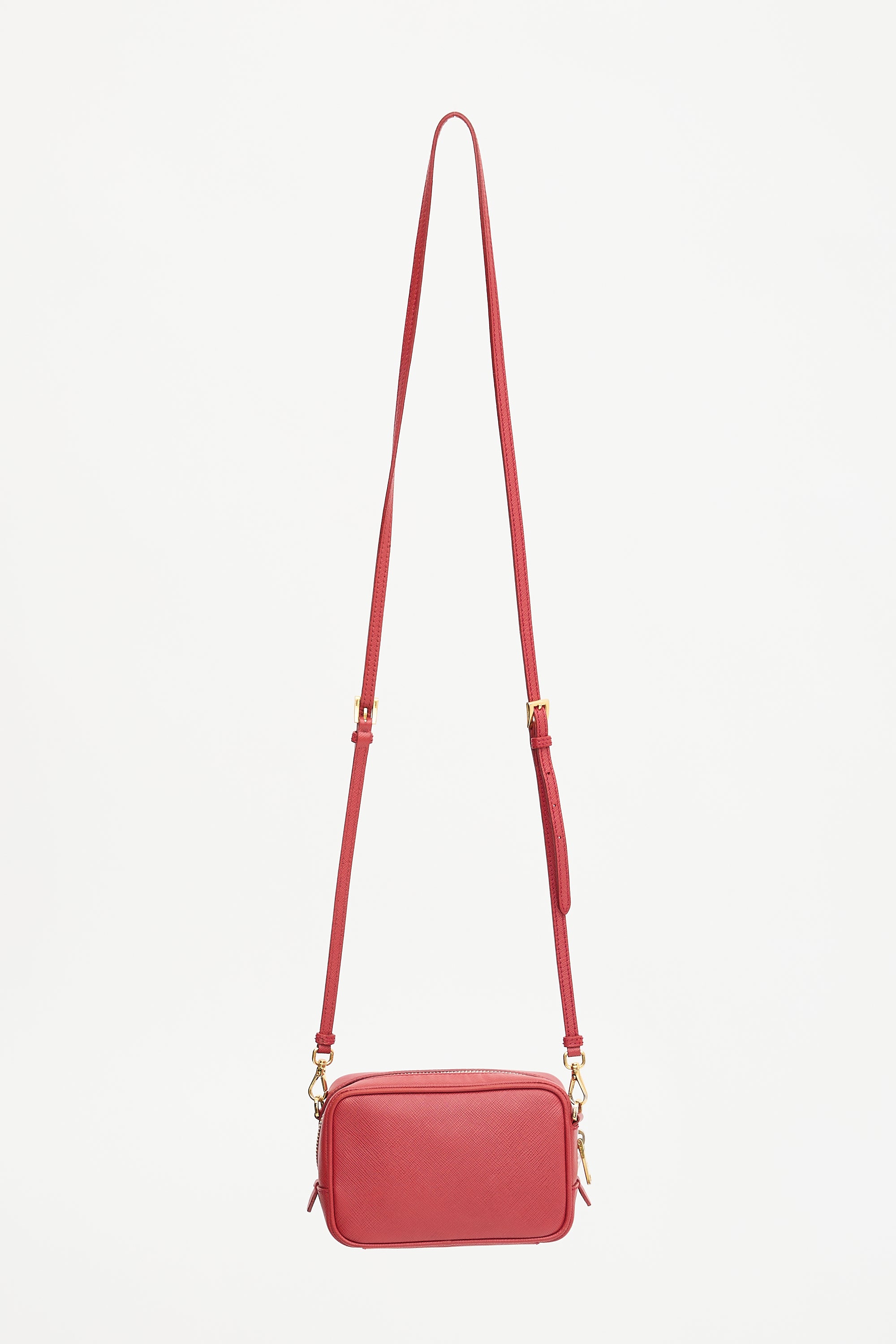 Prada Saffiano Leather Mini Camera Bag