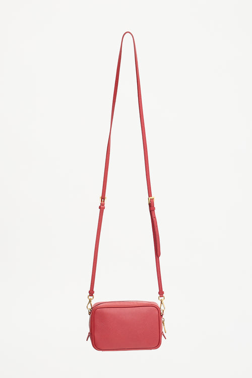 Prada Saffiano Leather Mini Camera Bag