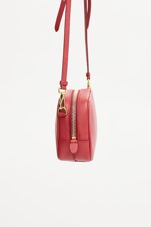 Prada Saffiano Leather Mini Camera Bag