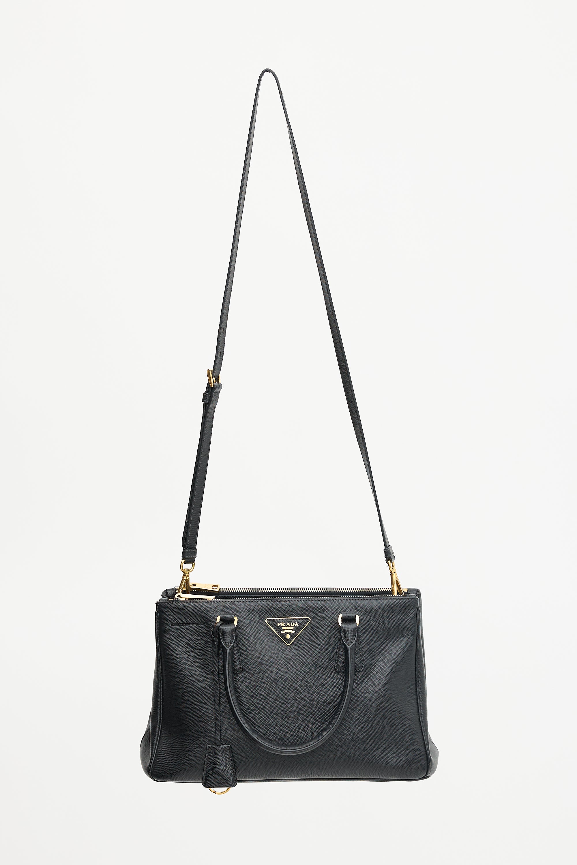 Prada Saffiano Small Galleria Tote Bag
