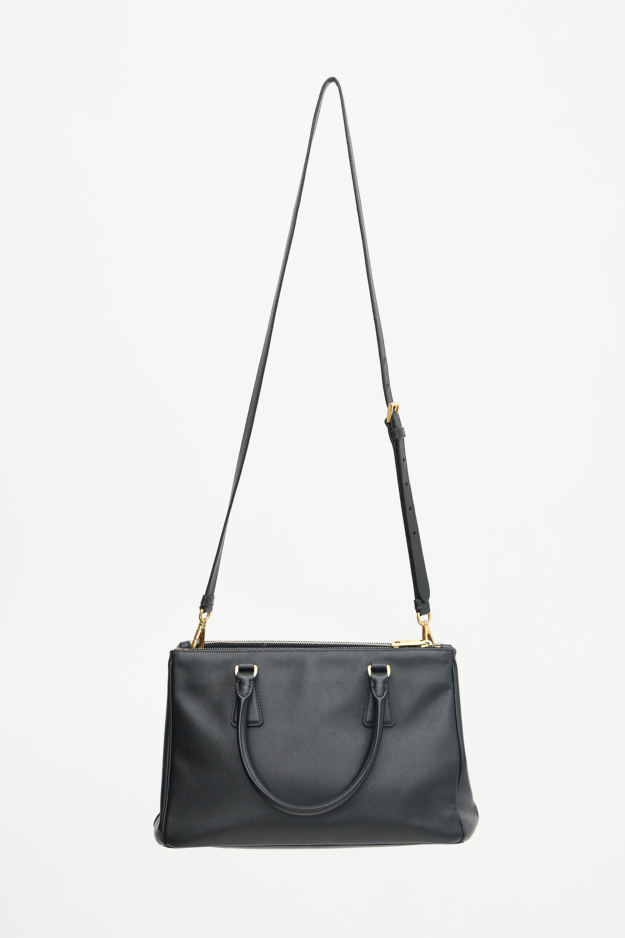 Prada Saffiano Small Galleria Tote Bag