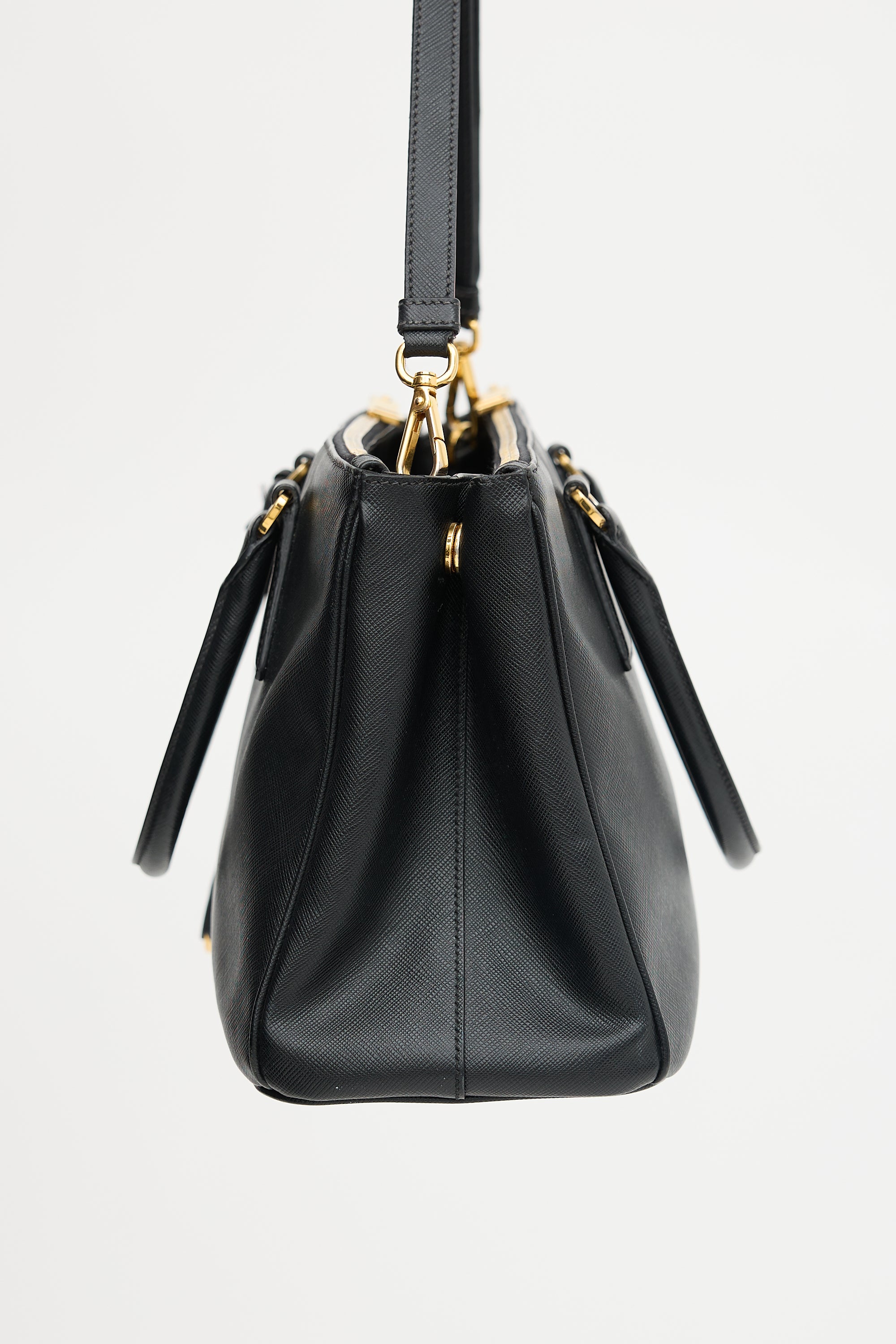 Prada Saffiano Small Galleria Tote Bag