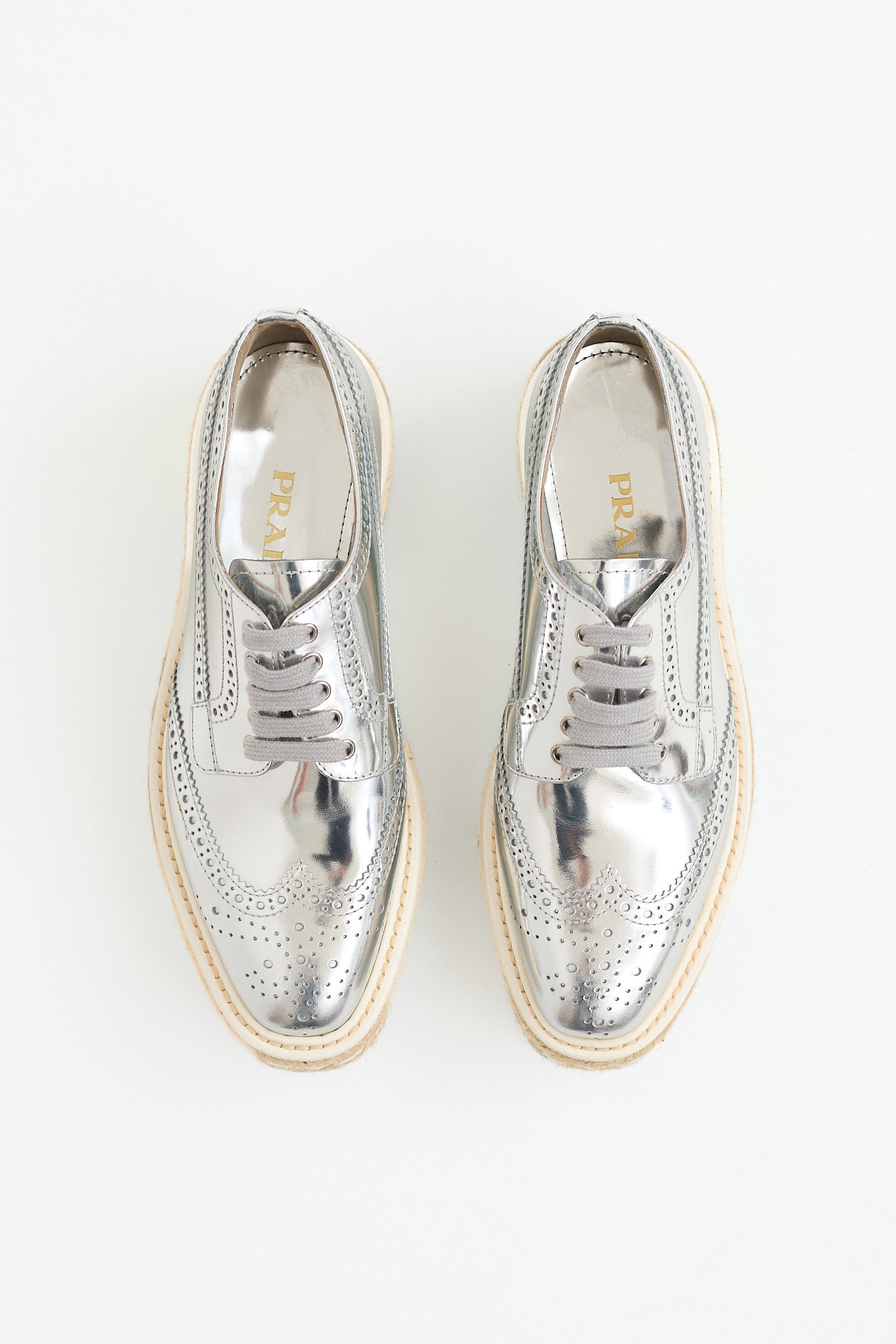 Prada Platform Brogue Oxford