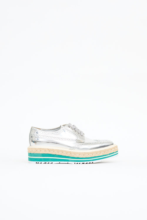 Prada Platform Brogue Oxford