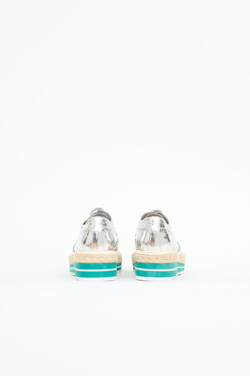 Prada Platform Brogue Oxford