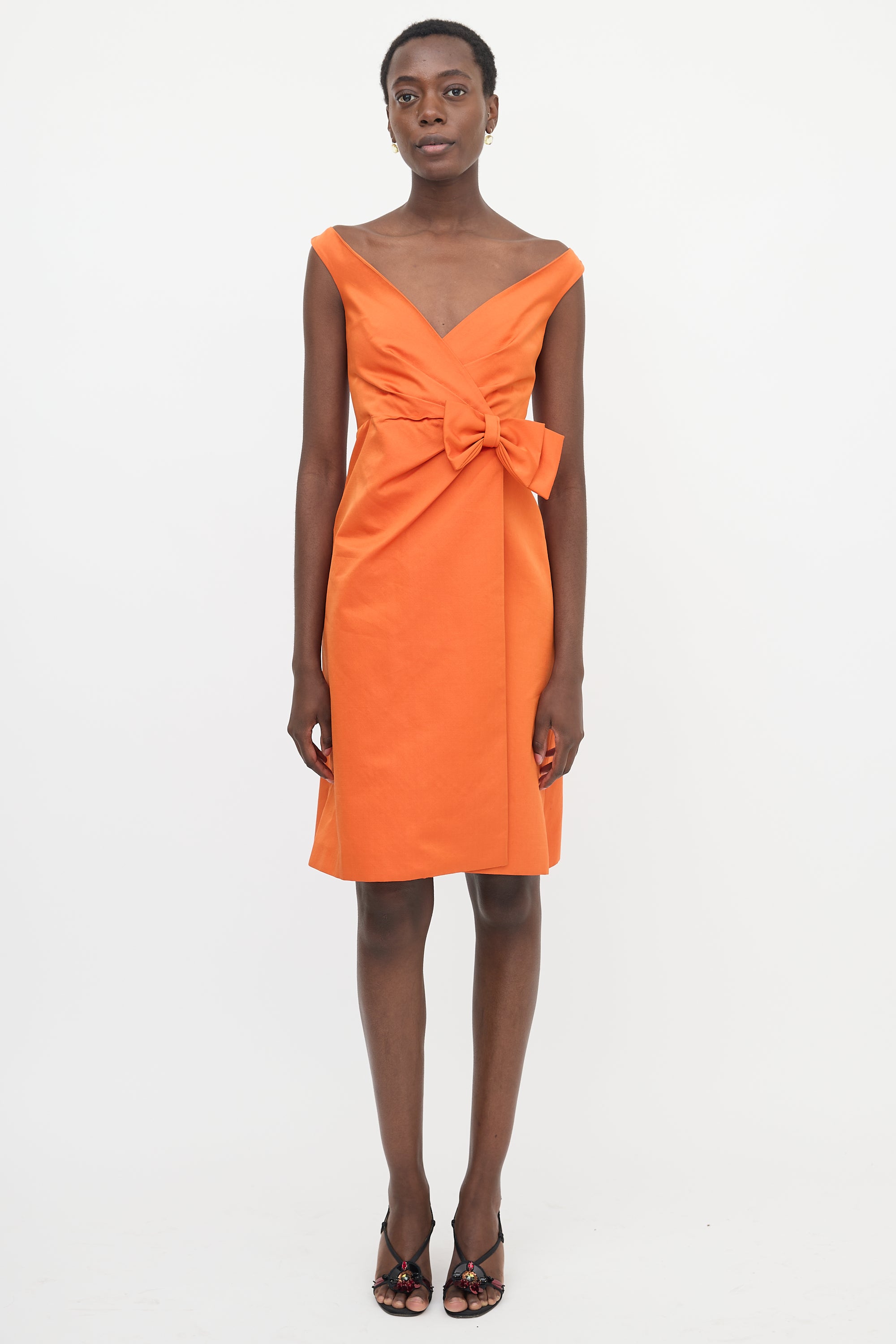 Prada Special Edition Wool Wrap Dress