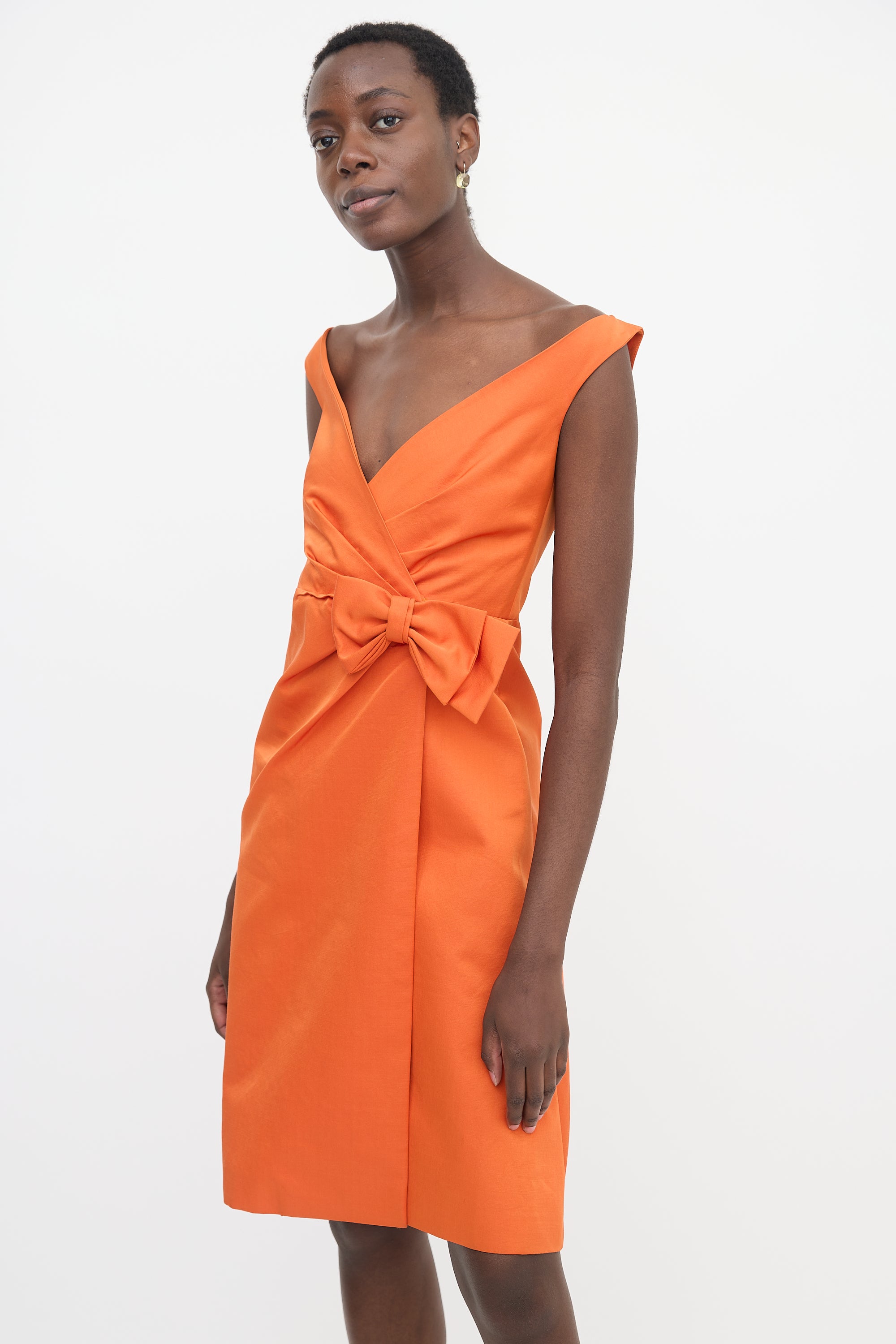 Prada Special Edition Wool Wrap Dress