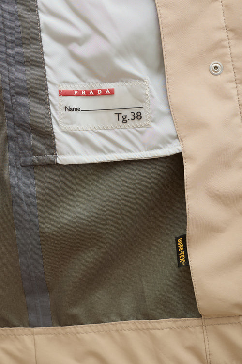 Sport 2000s Kick Pleat Coat