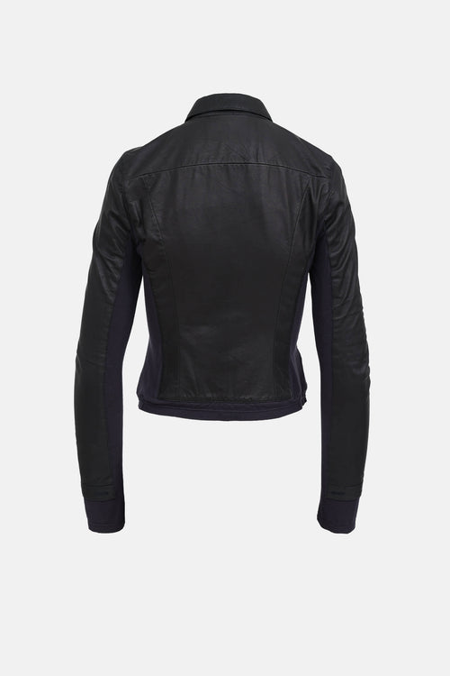 Prada Sport 2007 Leather Zip Jacket