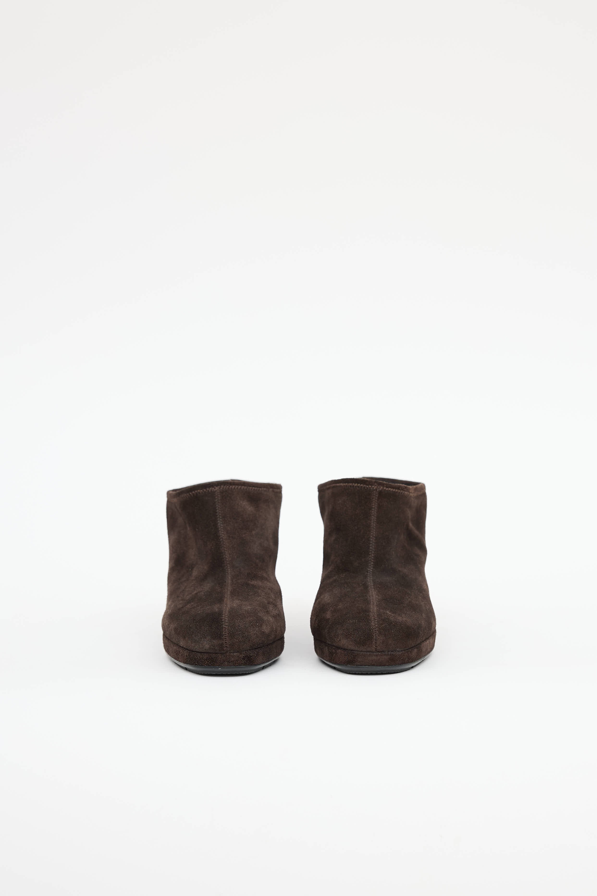 Prada Suede Platform Mule