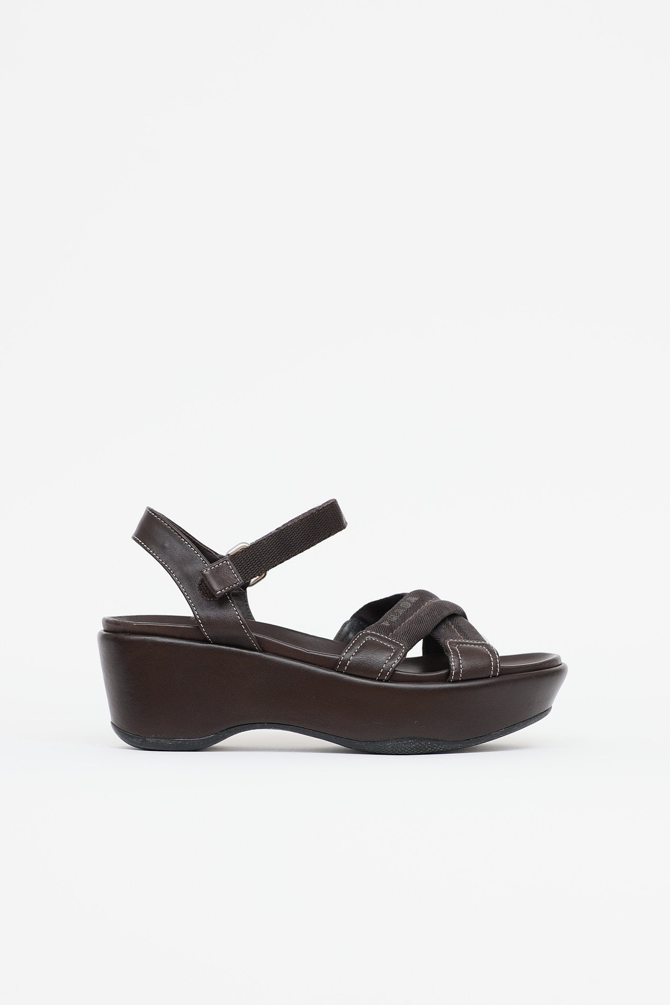 Prada Sport Platform Sandal