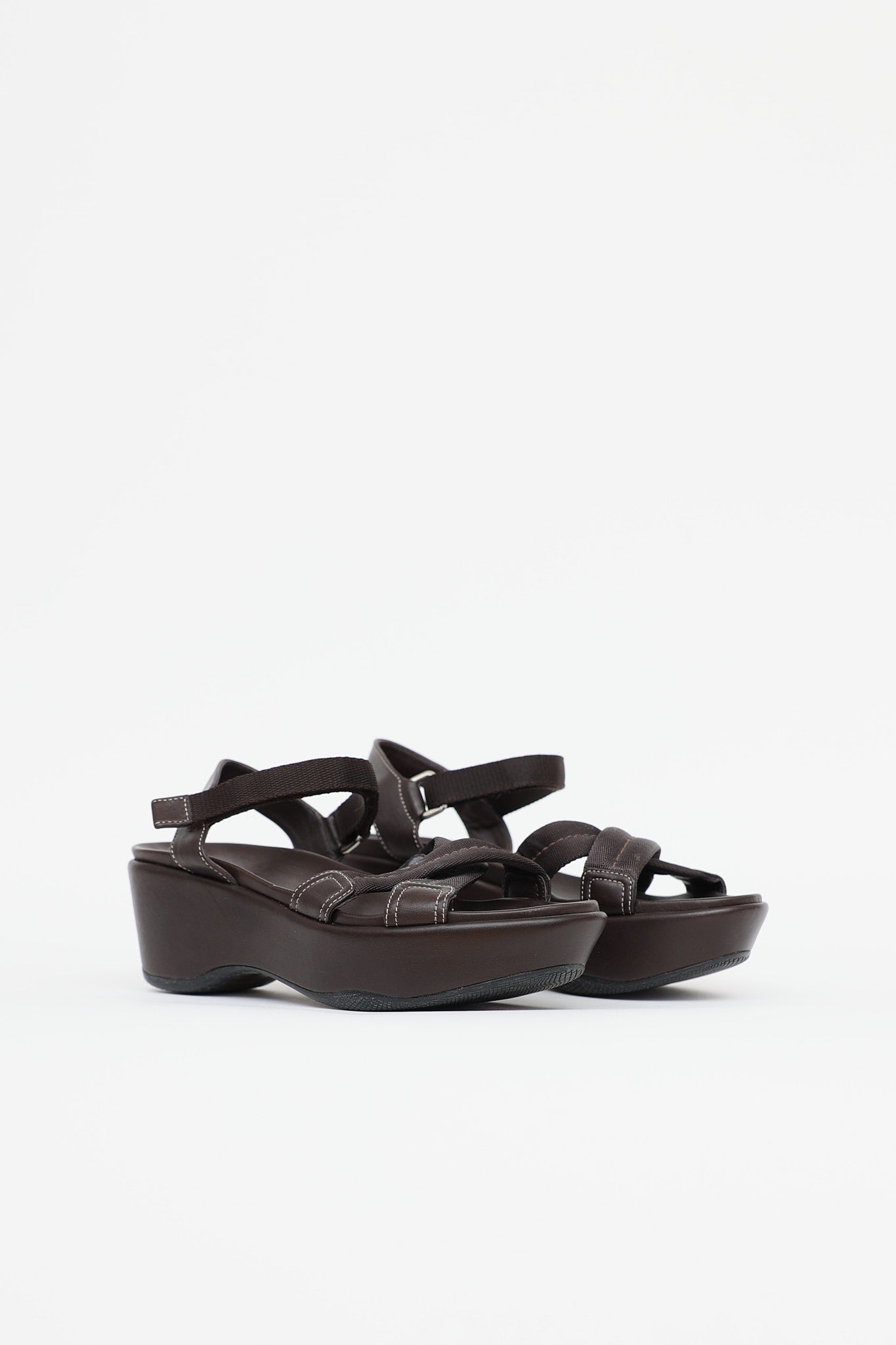 Prada Sport Platform Sandal