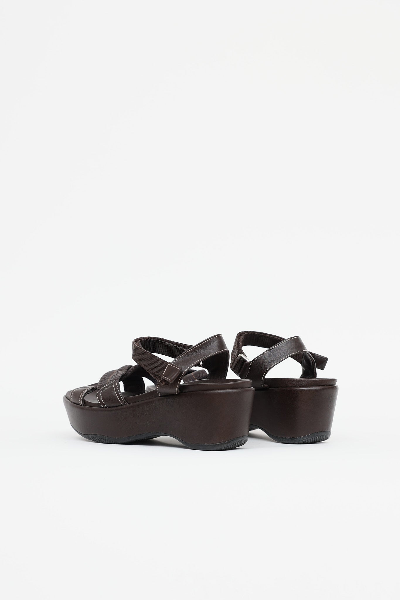 Prada Sport Platform Sandal