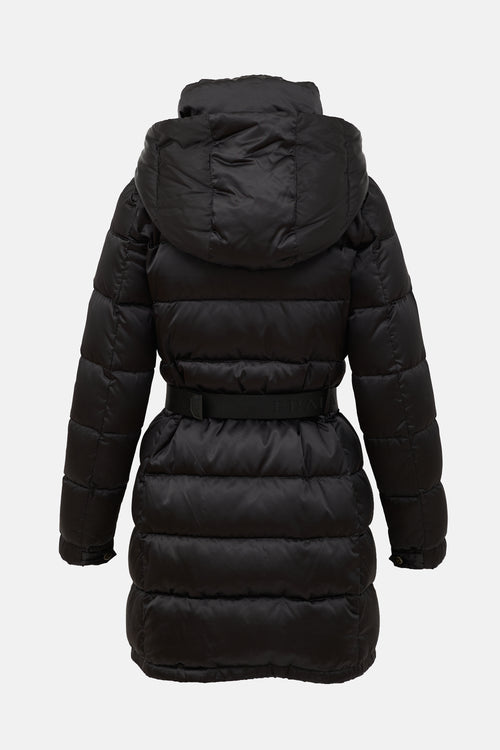 Prada Sport Down Belted Coat