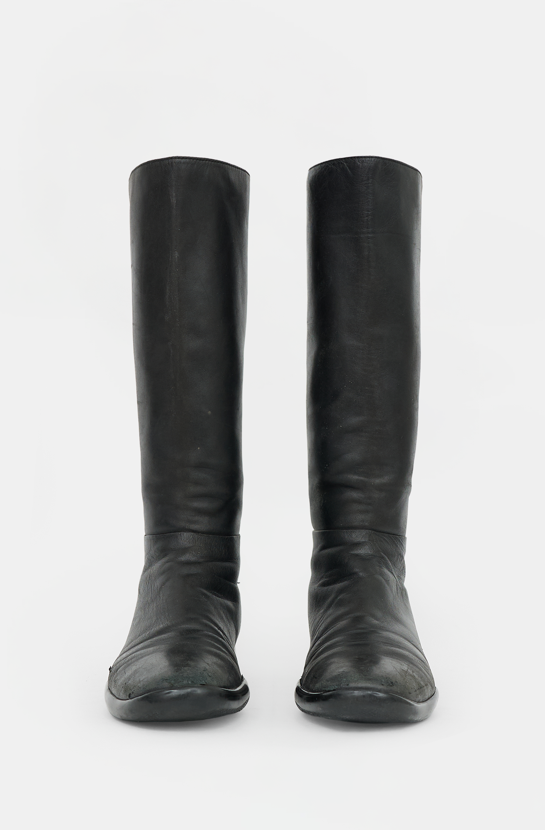 Prada Sport Leather Logo Boot
